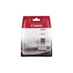 Buy Canon PGI 35 Twin Pack Black Ink Cartridge - 191 Pages, High Quality Printing, Reliable Performance